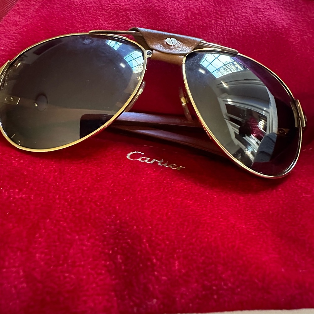 Cartier Santos Dumont sunglasses